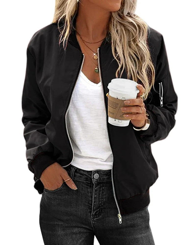 Sharon | Leichte Bomberjacke für Damen
