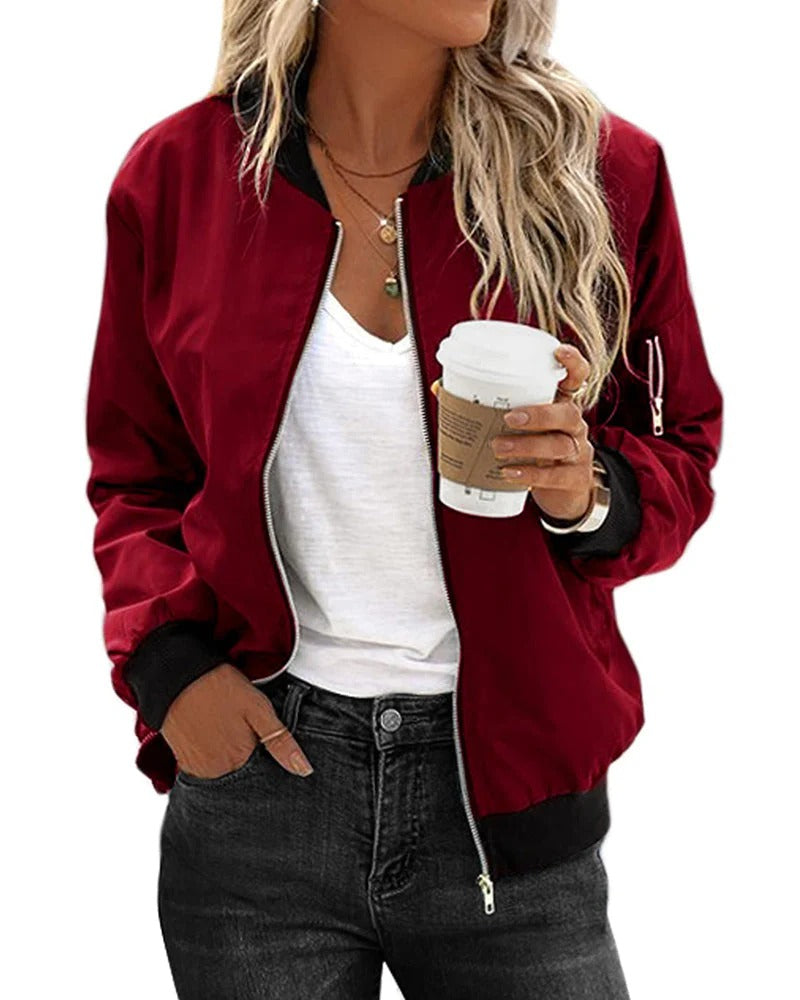 Sharon | Leichte Bomberjacke für Damen