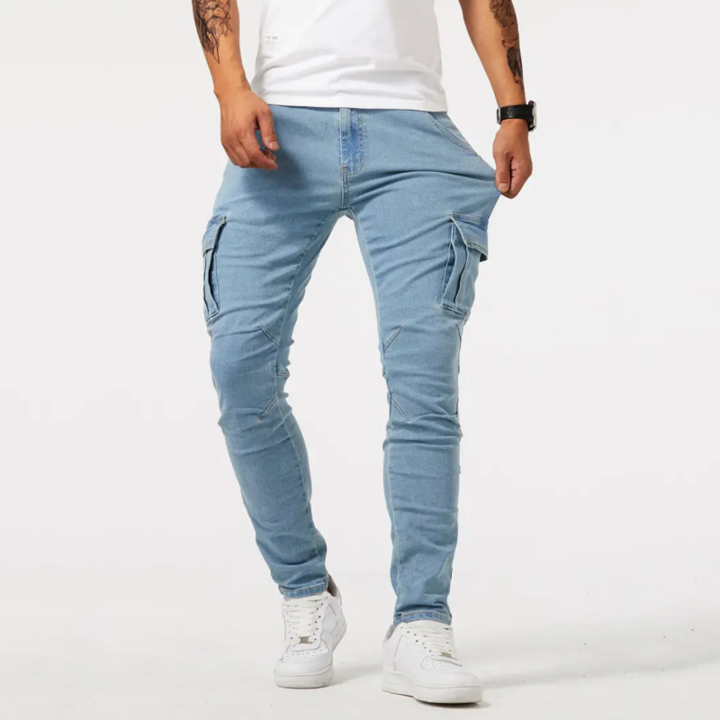 Pablo | Slim Fit Cargo Jogginghose für Herren