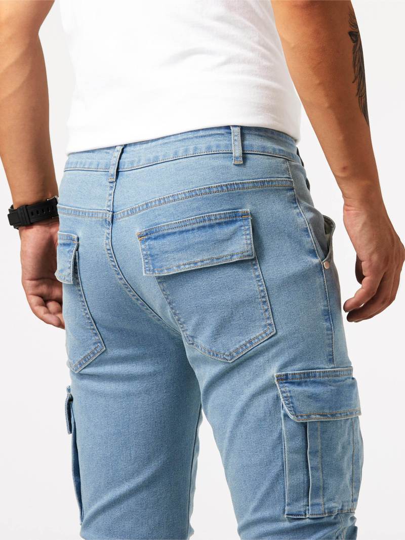 Pablo | Slim Fit Cargo Jogginghose für Herren